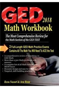 GED Math Workbook 2018
