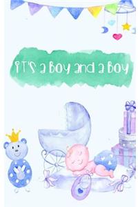 It's a boy and a boy