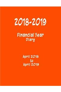 2018 - 2019 Financial Year Diary