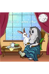 Freckles Lends a Paw