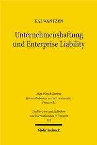 Unternehmenshaftung Und Enterprise Liability