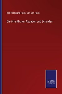 öffentlichen Abgaben und Schulden