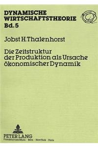 Die Zeitstruktur Der Produktion ALS Ursache Oekonomischer Dynamik