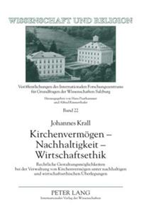 Kirchenvermoegen - Nachhaltigkeit - Wirtschaftsethik