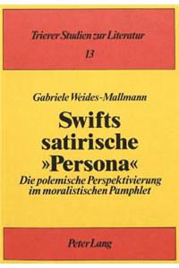 Swifts satirische »Persona«