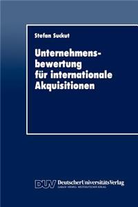 Unternehmensbewertung Für Internationale Akquisitionen