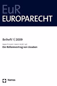 Der Reformvertrag Von Lissabon: Europarecht - Beiheft 1 - 2009