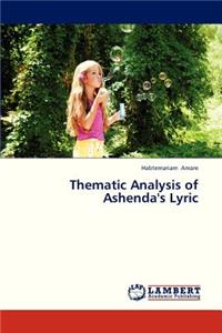 Thematic Analysis of Ashenda's Lyric