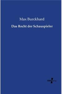 Das Recht der Schauspieler