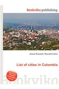 List of Cities in Colombia