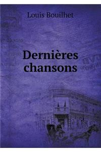 Dernières chansons