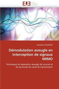 Démodulation Aveugle En Interception de Signaux Mimo