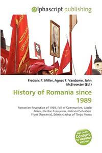 History of Romania Since 1989