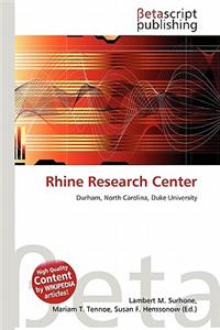 Rhine Research Center