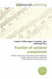Fraction of Variance Unexplained