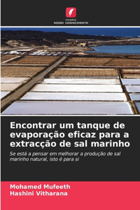 Encontrar um tanque de evaporação eficaz para a extracção de sal marinho