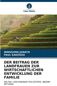 Beitrag Der Landfrauen Zur Wirtschaftlichen Entwicklung Der Familie