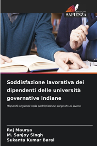 Soddisfazione lavorativa dei dipendenti delle università governative indiane