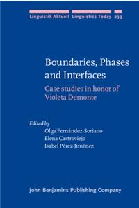 Boundaries, Phases and Interfaces