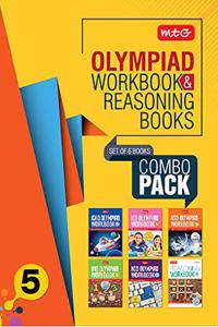 Class 5: Work Book and Reasoning Book Combo for NSO-IMO-IEO-NCO-IGKO (2019-20)