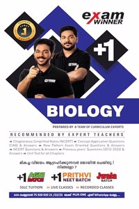 Exam Winner - Plus One / Class 11 - Biology Botany & Zoology ( English Medium - 2023 Onward ) Detailed Notes, Previous Questions, Unit Test... ( Boby Books)