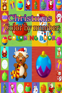 Christmas Color By Number Coloring Book