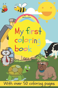 My first coloring book