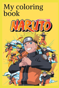 My Naruto coloring book