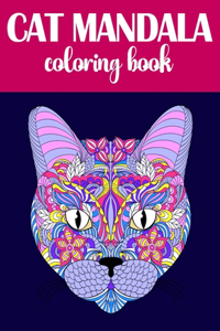 Cat Mandala Coloring Book