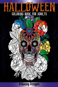 Halloween Coloring Book for Adults