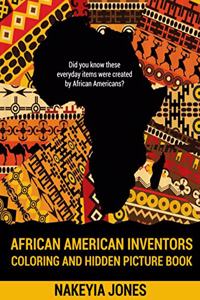 African American Inventors Coloring and Hidden Picture Book