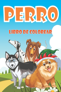 perro Libro de colorear