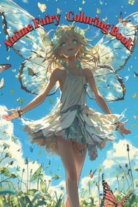 Anime Fairy Coloring Book