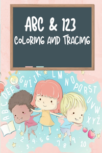 ABC & 123 Coloring and Tracing