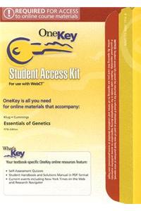 Essentials of Genetics Student Access Kit for Use with WebCT