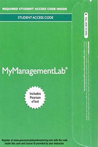 Mylab Management with Pearson Etext -- Access Card -- For Human Resource Management