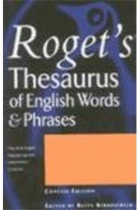 Rogets Thesaurus /English Words
