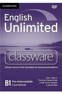 English Unlimited Pre-intermediate Classware DVD-ROM