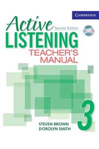 Active Listening 3 Teacher's Manual with Audio CD