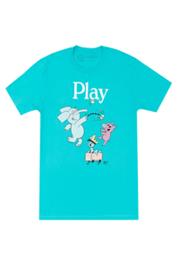 ELEPHANT & PIGGIE Play Unisex T-Shirt Small