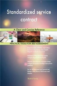 Standardized service contract A Clear and Concise Reference
