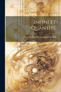 Infini et Quantité