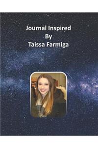 Journal Inspired by Taissa Farmiga
