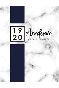 2019-2020 Academic Weekly Planner Appointment Book