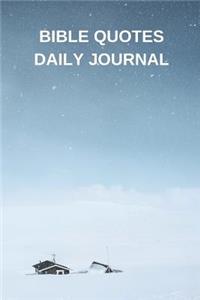 Bible Quotes Daily Journal