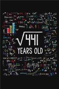 Square Root Of 441 Years Old