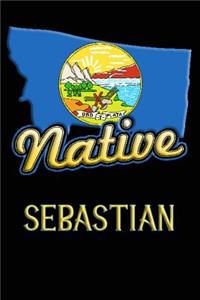 Montana Native Sebastian: College Ruled Composition Book