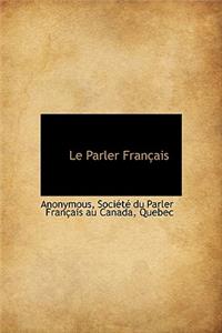Le Parler Fran Ais