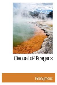 Manual of Prayers