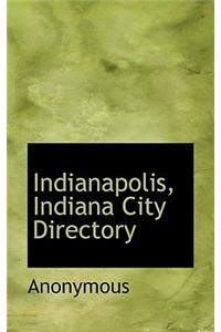 Indianapolis, Indiana City Directory